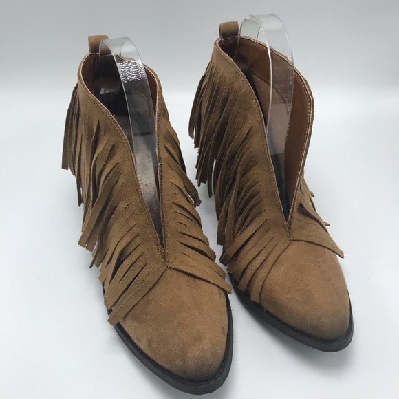 Coconuts by Matisse BOHO Fringe Lambert Ankle Boot - Picture 1 of 8